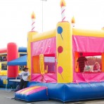 Birthday Cake Bouncer Self-Serve